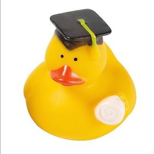MINI YELLOW RUBBER DUCK TOY